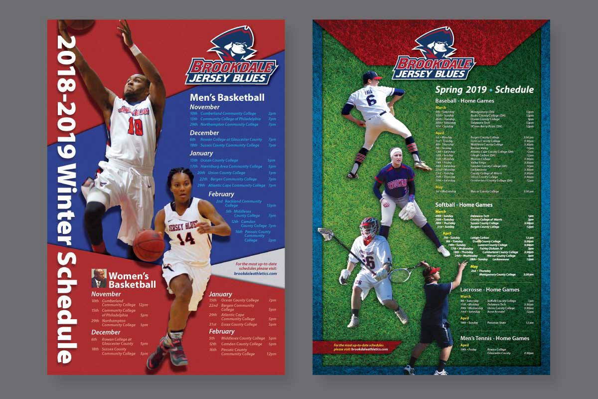 Brookdale Community College Sports Posters